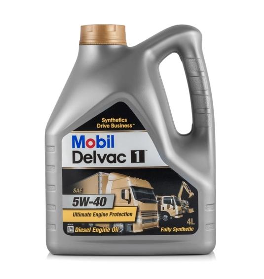 ​​​​​​​Моторное масло Mobil Delvac 1 5W40 | Канистра 4 л | 152656